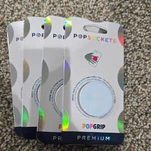 PopSocket PopGrip - Holographic White